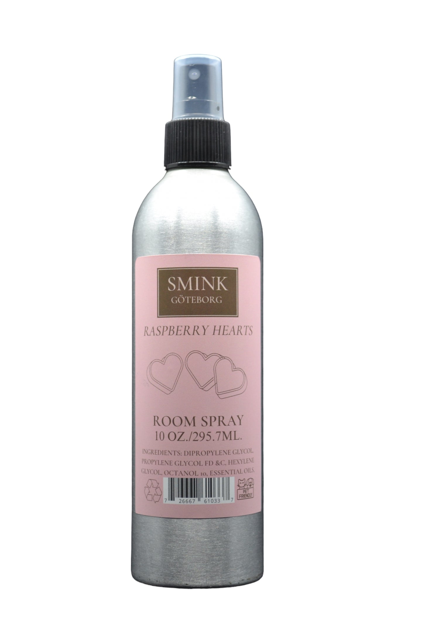 Raspberry Hearts Room Spray