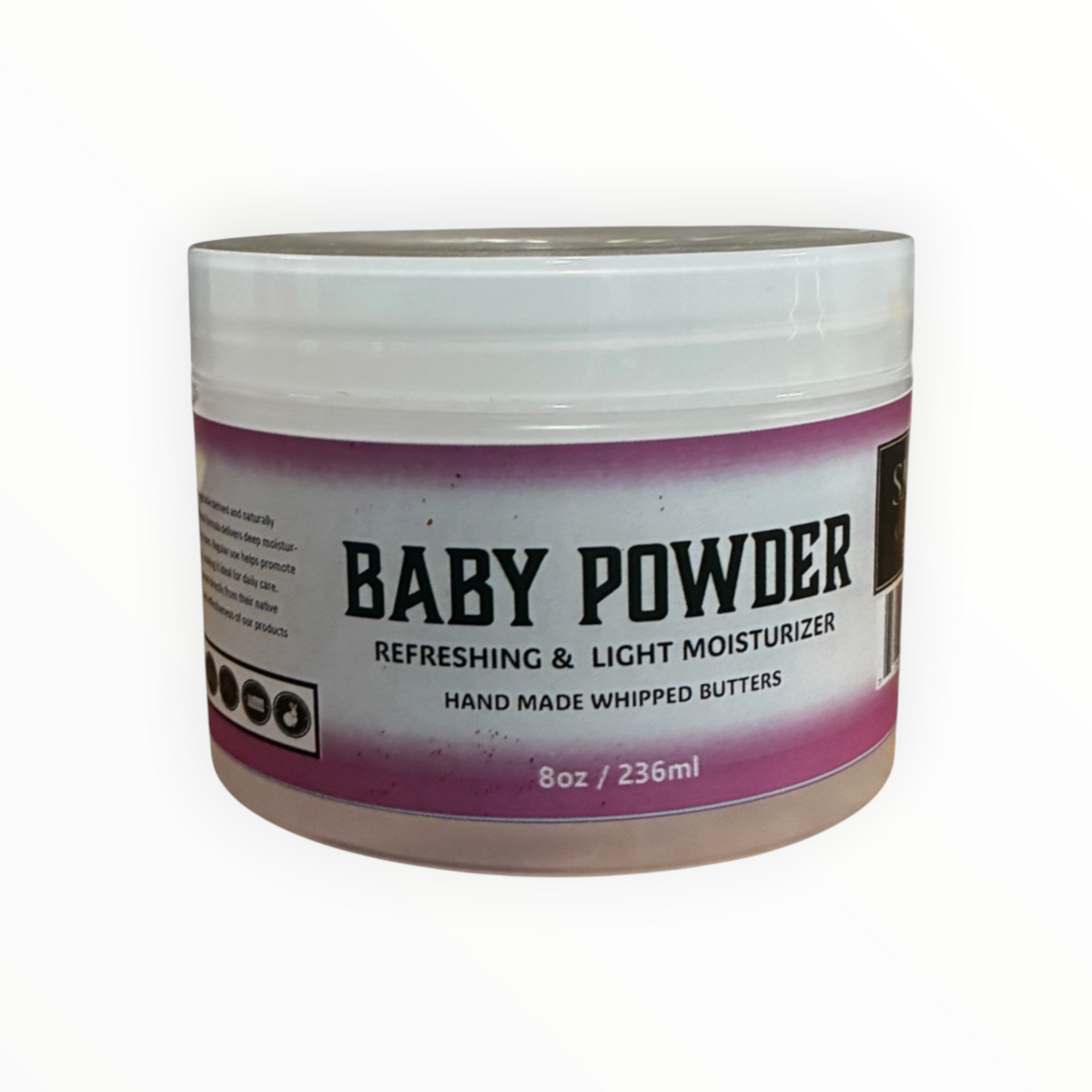 Baby Powder Body Butter 8oz