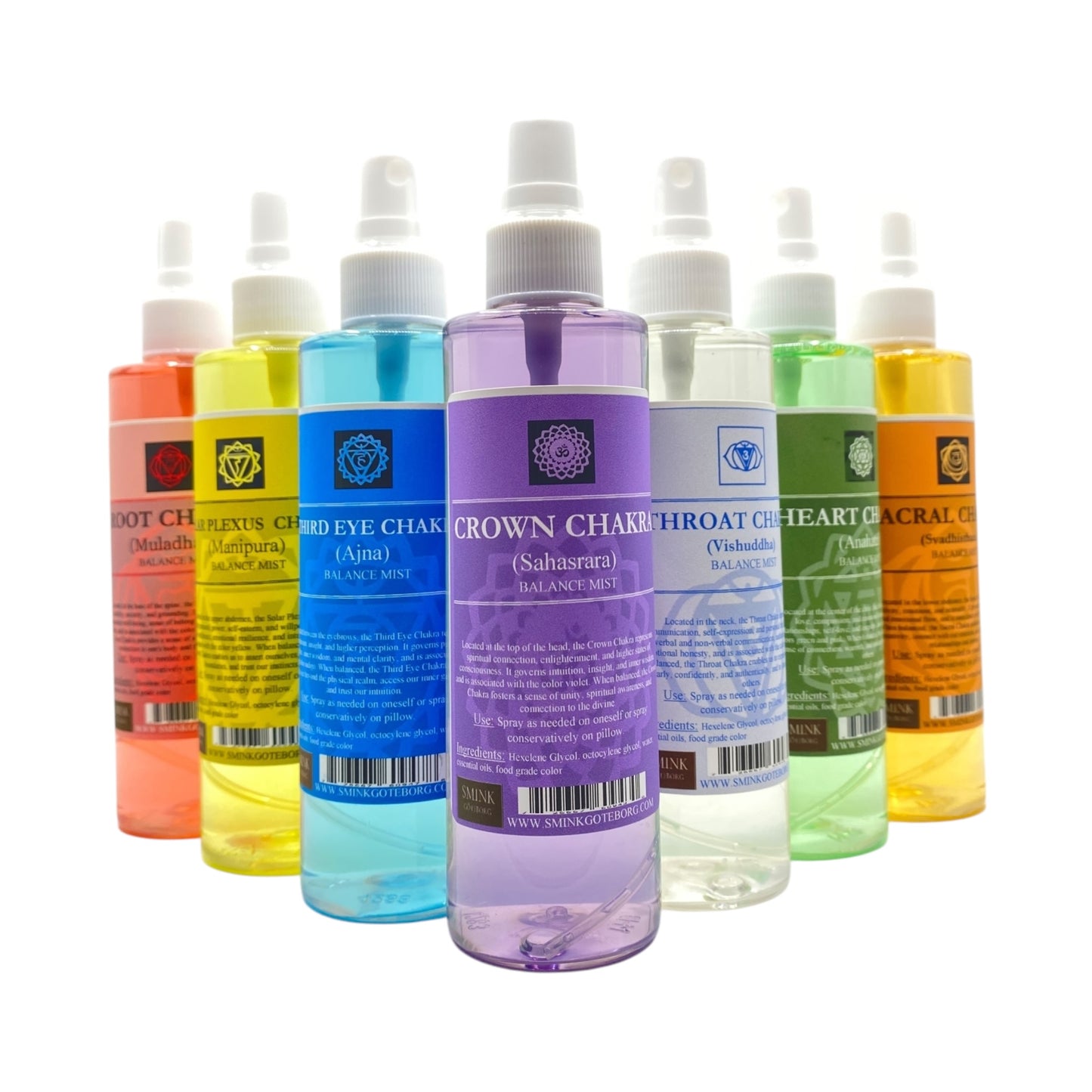 7 Chakras (Total Balance) Mist