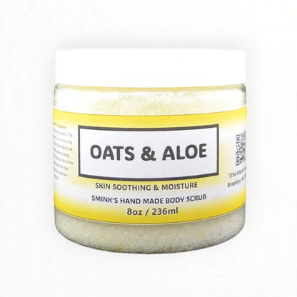 Oats & Aloe Aromatherapy Bath Scrub 16oz