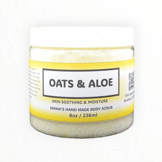 Oats & Aloe Aromatherapy Bath Scrub 16oz