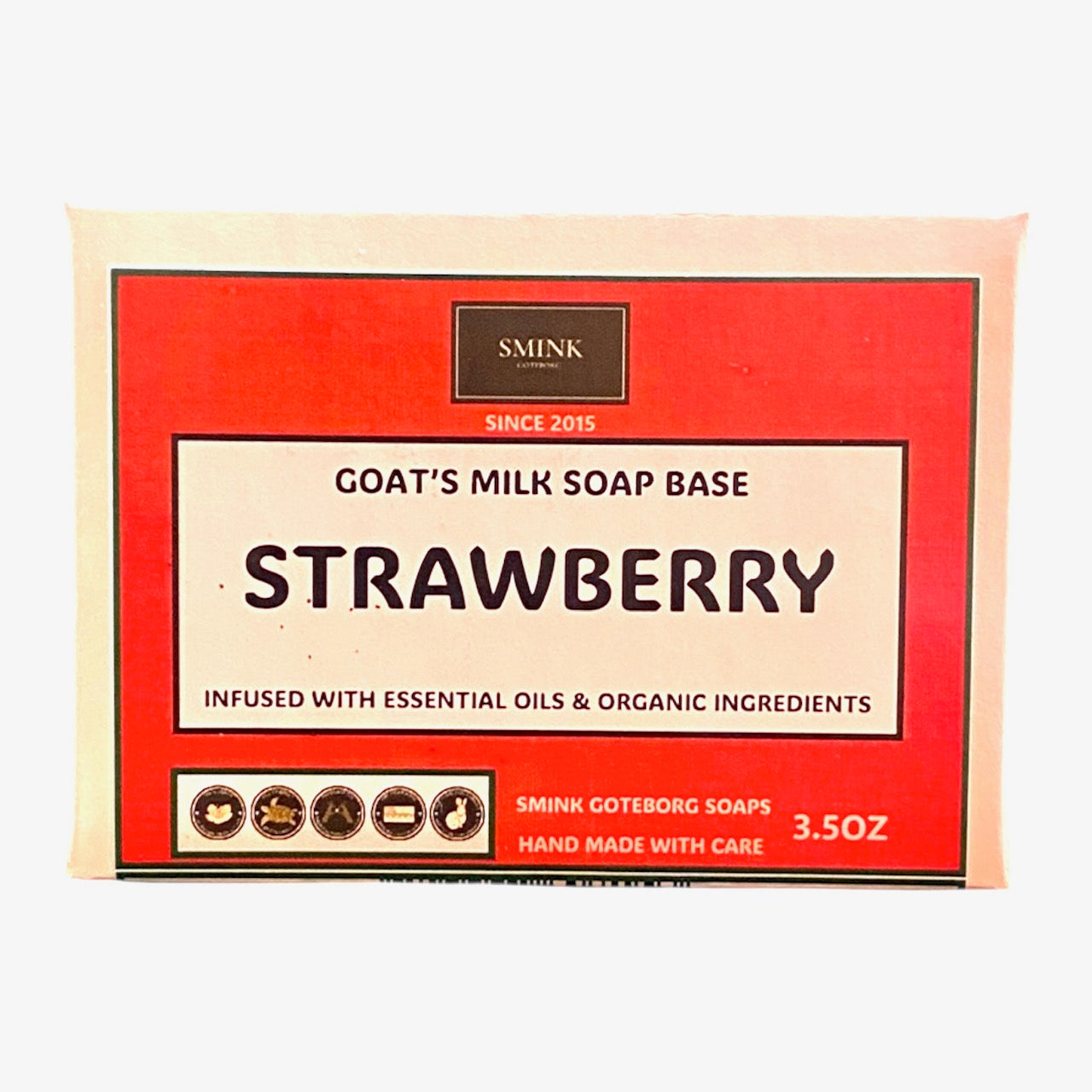 Strawberry Bar Soap 3.5oz